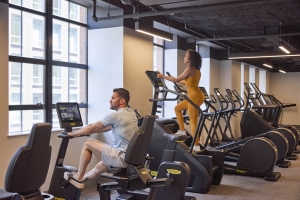 Man & Woman in the Gym